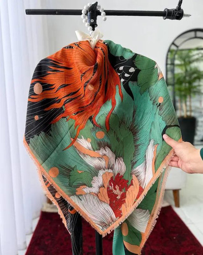 قیمت روسری نخی دورریش زنانه اسپرت