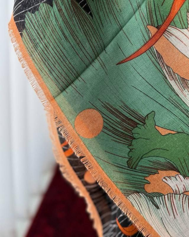 خرید روسری نخی دورریش زنانه اسپرت