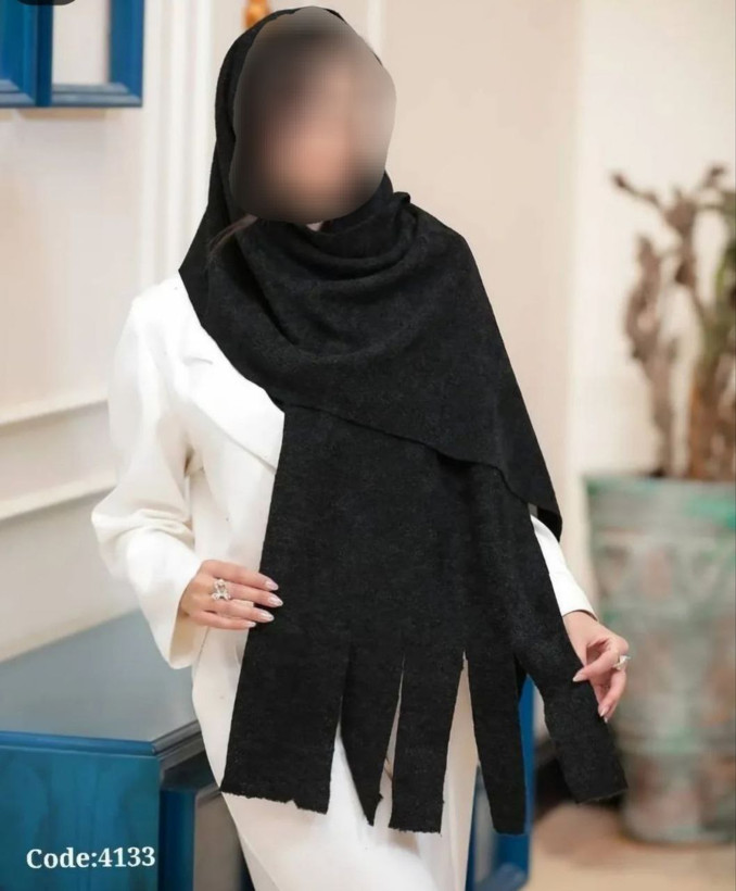 بیگ اسکارف حولهای زنانه مشکی