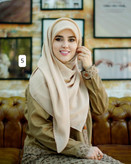 روسری نخی دنیز ساده و مجلسی قواره 130