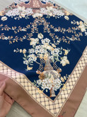 روسری ابریشم ساتن