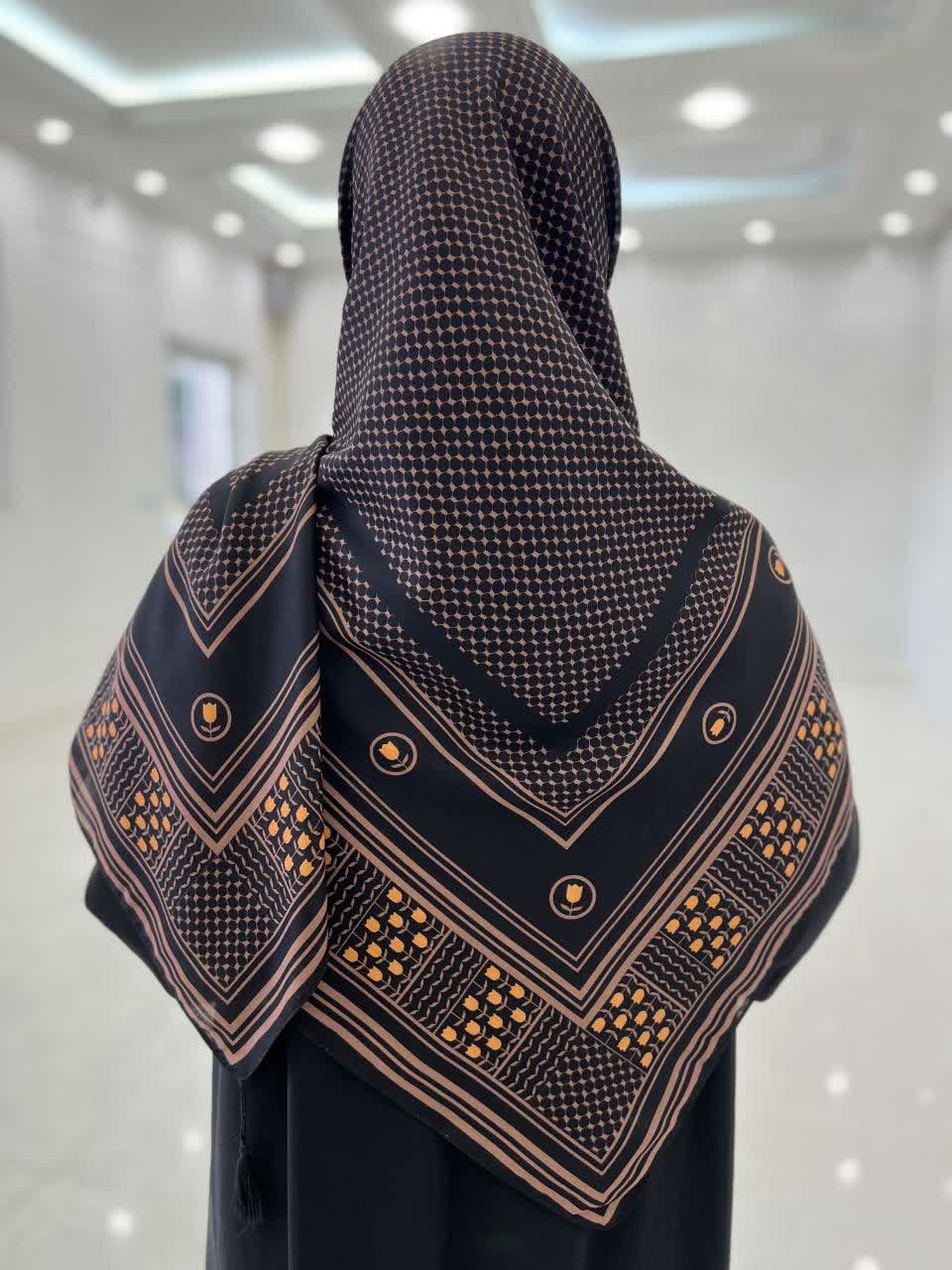 روسری نخی قواره بزرگ