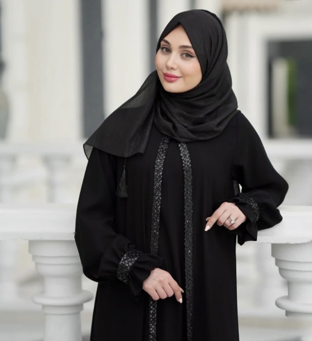 عباجنس حریراسوداعلازنانه