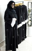 عبا پاپیونی زنانه