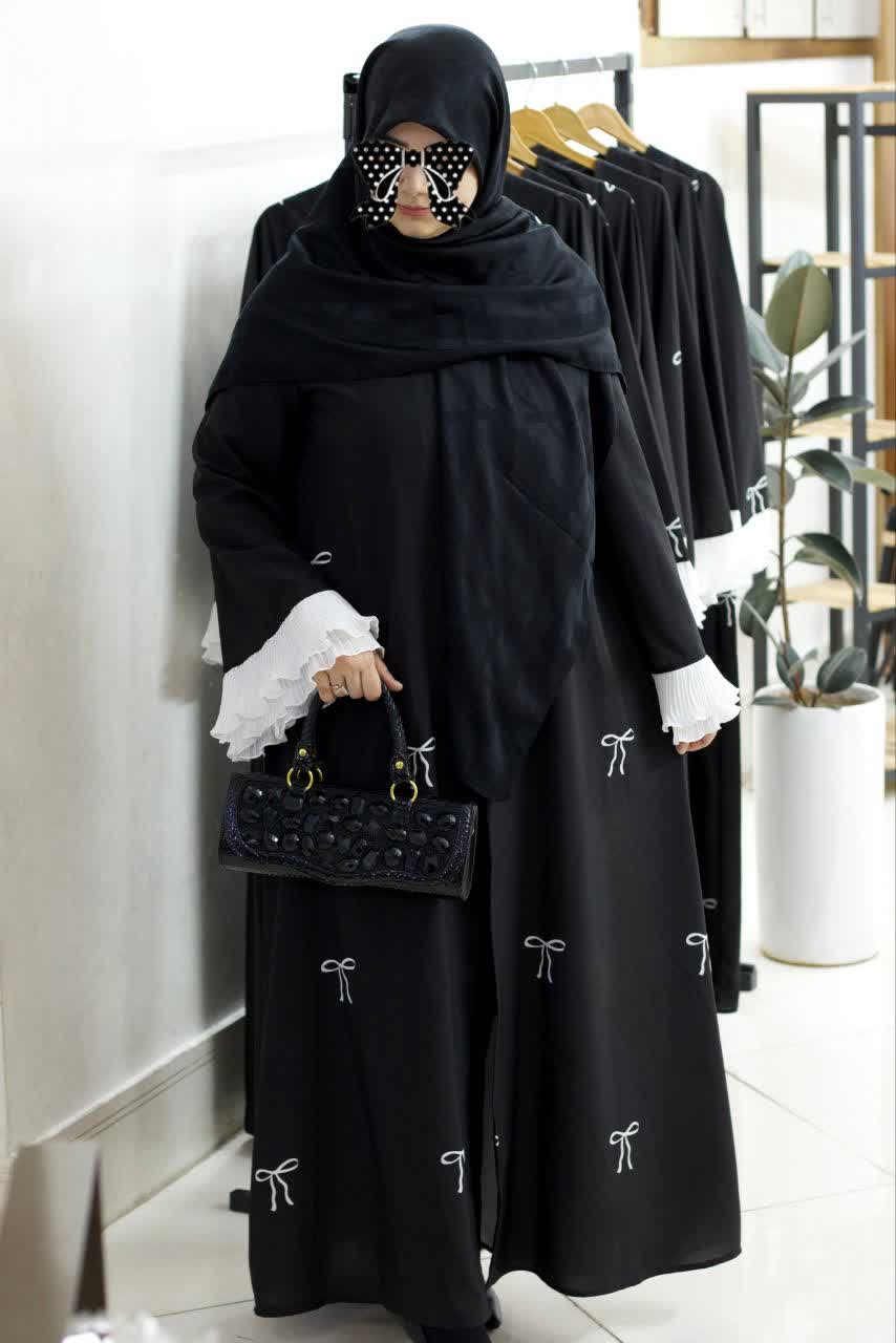 عبا پاپیونی زنانه
