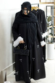 عبا پاپیونی زنانه
