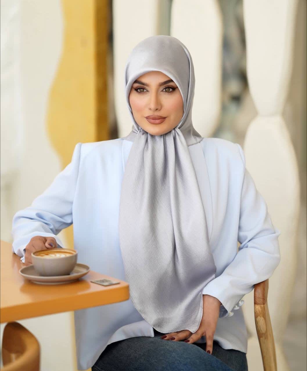 روسری کریستال مجلسی وارداتی زنانه قواره بزرگ
