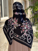 روسری ابریشم ساتن قواره۱۳۵