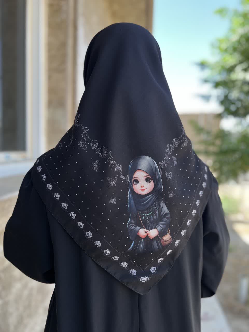 روسری نخی دخترونه قواره۱۰۰