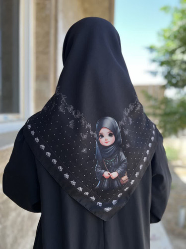 روسری نخی دخترونه قواره۱۰۰