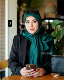 روسری کریستال مجلسی وارداتی زنانه قواره بزرگ